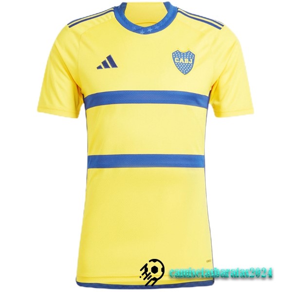 Replicas Tailandia Segunda Camiseta Boca Juniors 2023 2024 Amarillo