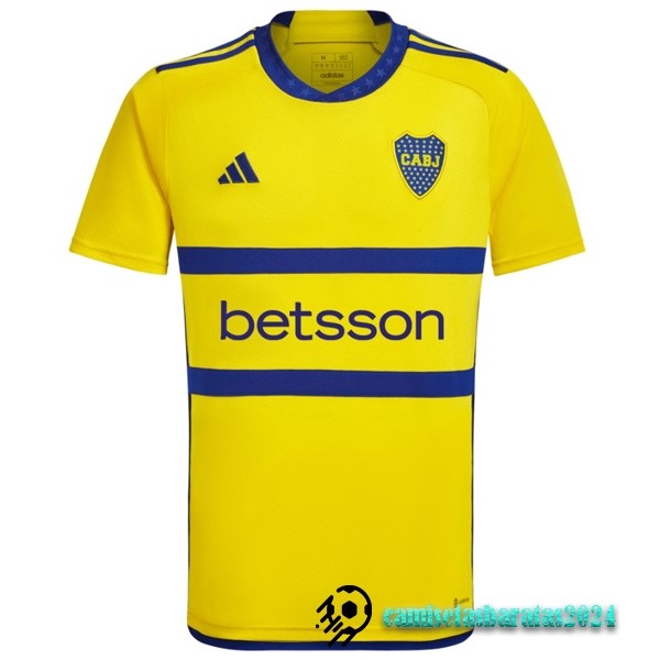 Replicas Tailandia Segunda Camiseta Boca Juniors 2023 2024 I Amarillo