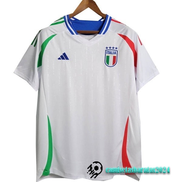 Replicas Tailandia Segunda Concepto Camiseta Italia 2023 Blanco