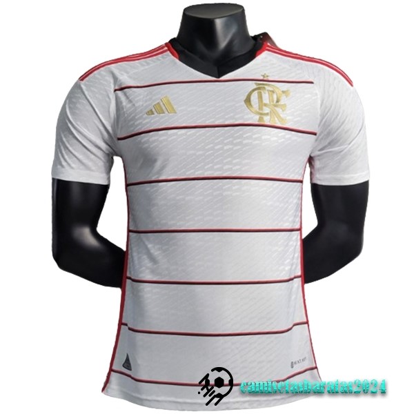 Replicas Tailandia Segunda Jugadores Camiseta Flamengo 2023 2024 I Blanco