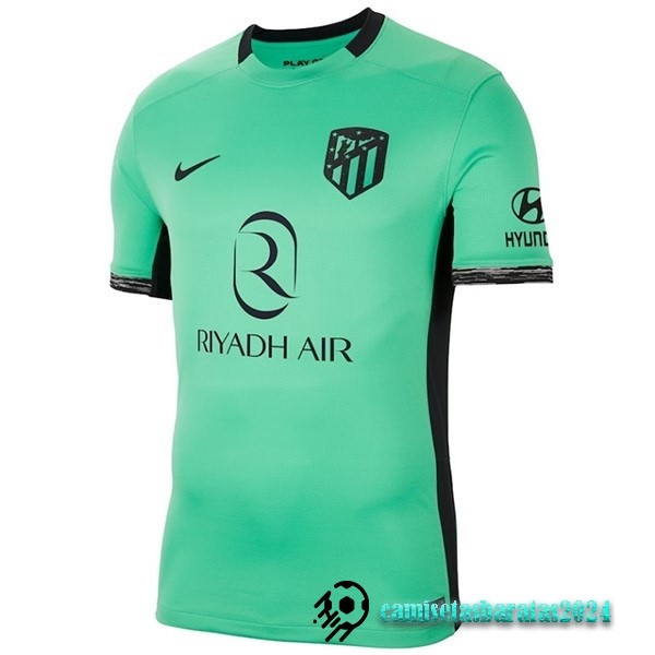 Replicas Tailandia Tercera Camiseta Atlético Madrid 2023 2024 Verde