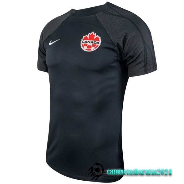 Replicas Tailandia Tercera Camiseta Canadá 2023 Negro