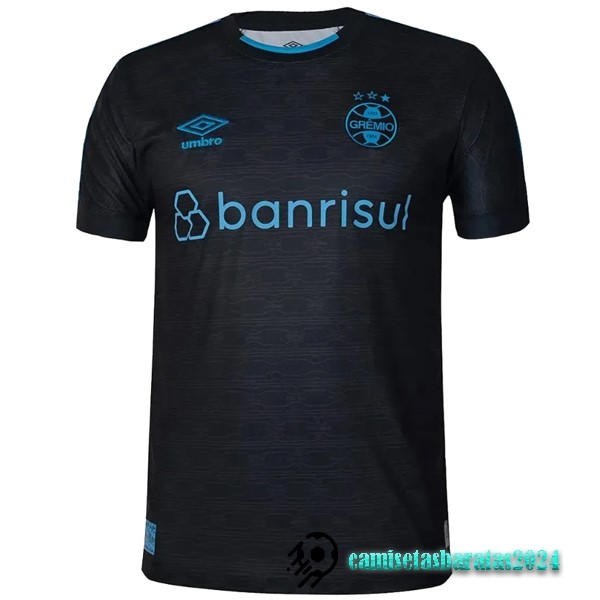 Replicas Tailandia Tercera Camiseta Grêmio FBPA 2023 2024 Negro