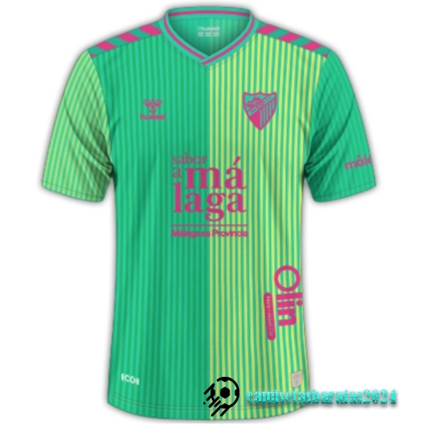 Replicas Tailandia Tercera Camiseta Málaga CF 2023 2024 Verde