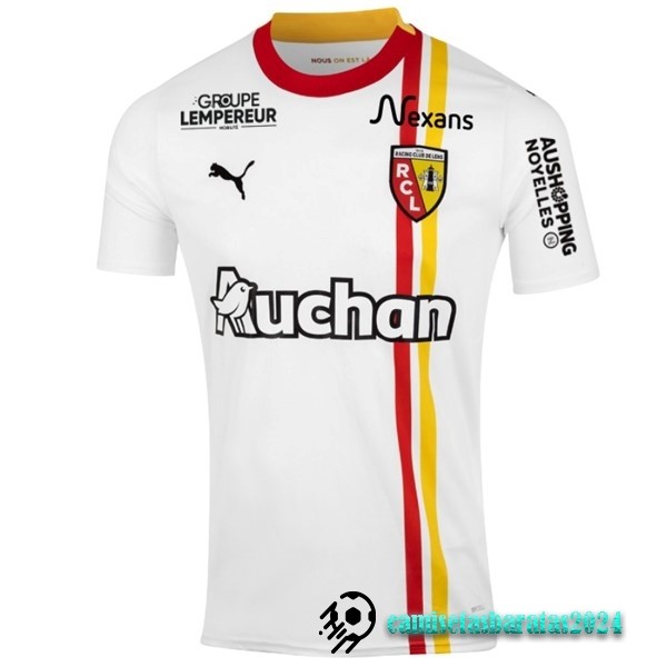 Replicas Tailandia Tercera Camiseta RC Lens 2023 2024 Blanco