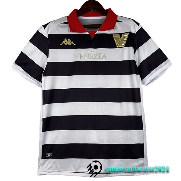 Replicas Tailandia Tercera Camiseta Venezia 2023 2024 Negro Blanco