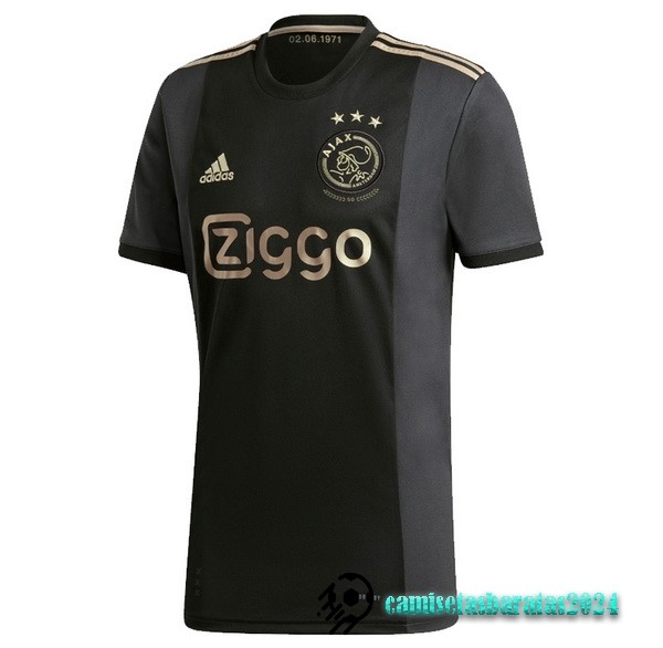 Replicas Tercera Camiseta Ajax Retro 2020 2021 Negro