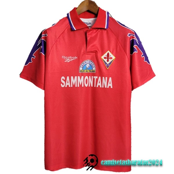 Replicas Tercera Camiseta Fiorentina Retro 1995 1997 Rojo