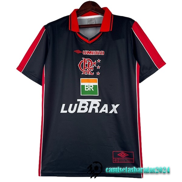 Replicas Tercera Camiseta Flamengo Retro 1999 Negro Rojo