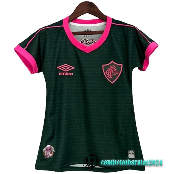 Replicas Tercera Camiseta Mujer Fluminense 2023 2024 Verde