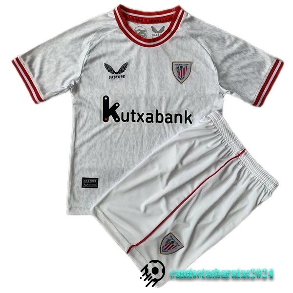 Replicas Tercera Conjunto De Hombre Athletic Bilbao 2023 2024 Blanco