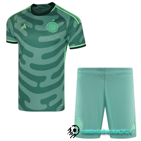 Replicas Tercera Conjunto De Niños Celtic 2023 2024 Verde