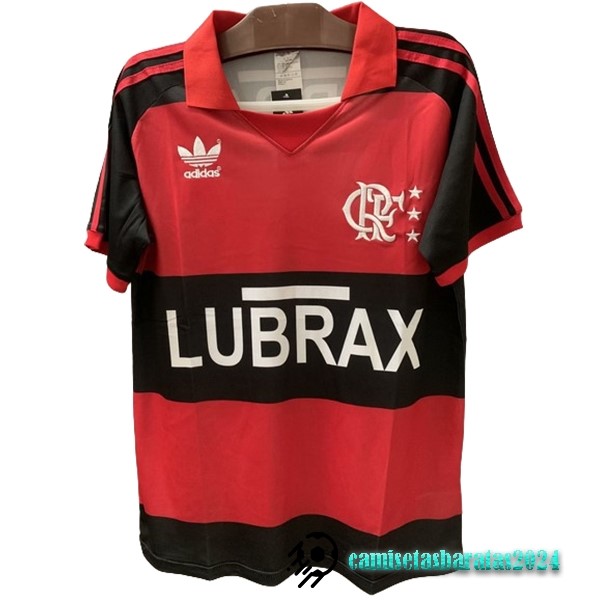 Replicas Casa Camiseta Flamengo Retro 1986 Rojo