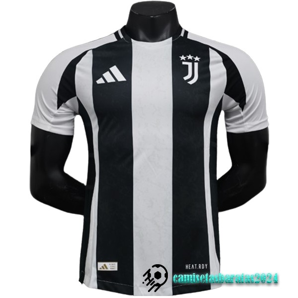 Replicas Casa Concepto Jugadores Camiseta Juventus 2024 2025 Blanco Negro