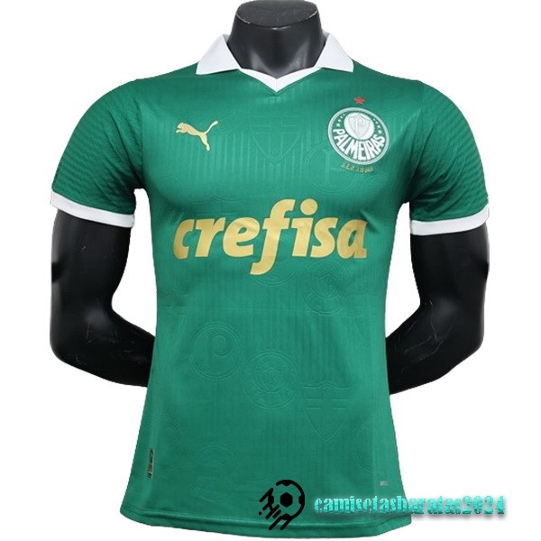 Replicas Casa Jugadores Camiseta Palmeiras 2024 2025 Verde