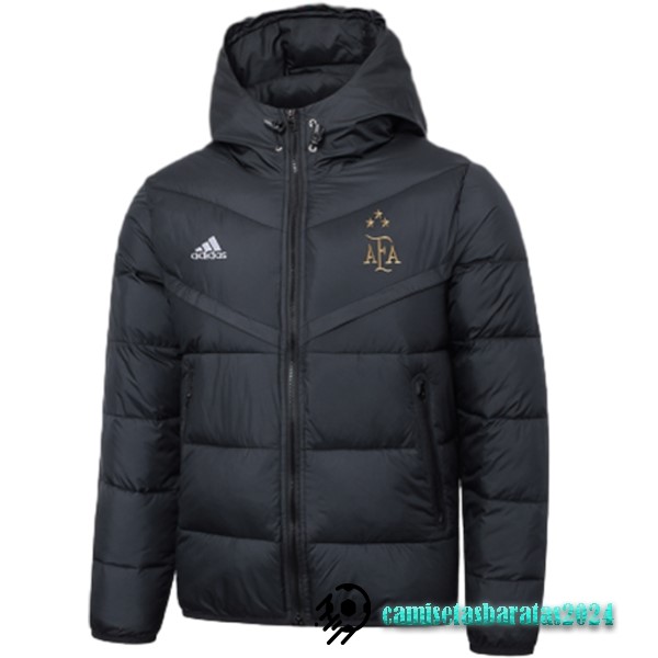 Replicas Chaqueta De Algodón Argentina 2023 I Negro