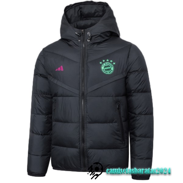 Replicas Chaqueta De Algodón Bayern Múnich 2023 2024 Negro