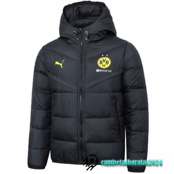 Replicas Chaqueta De Algodón Borussia Dortmund 2023 2024 Negro