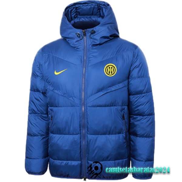 Replicas Chaqueta De Algodón Inter Milán 2023 2024 Azul