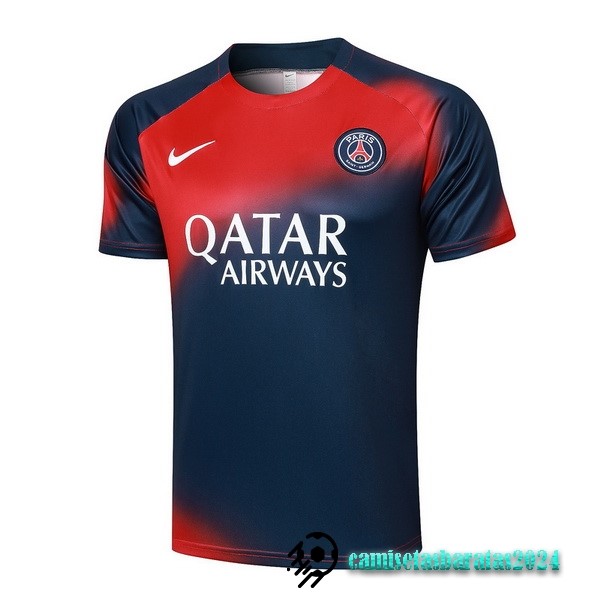 Replicas Entrenamiento Paris Saint Germain 2023 2024 Rojo Azul