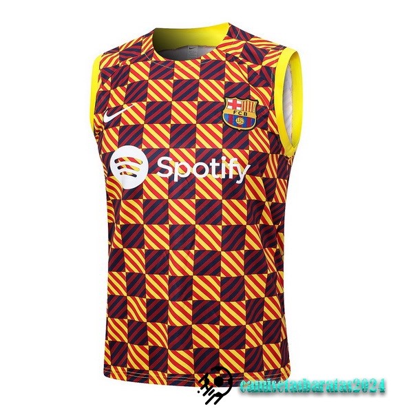 Replicas Entrenamiento Sin Mangas Barcelona 2023 2024 Naranja