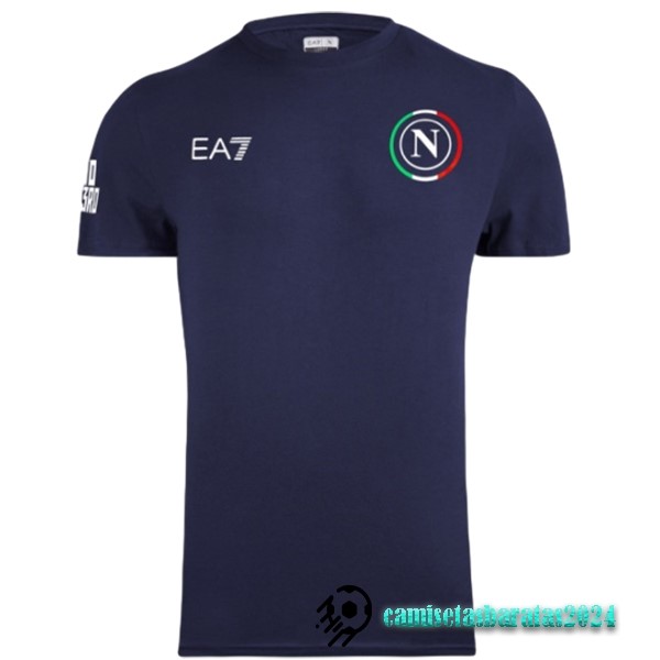 Replicas NO.10 Tailandia Especial Camiseta Napoli 2023 Azul Marino