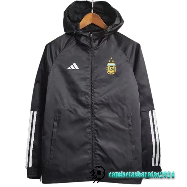 Replicas Rompevientos Argentina 2023 Negro I Blanco