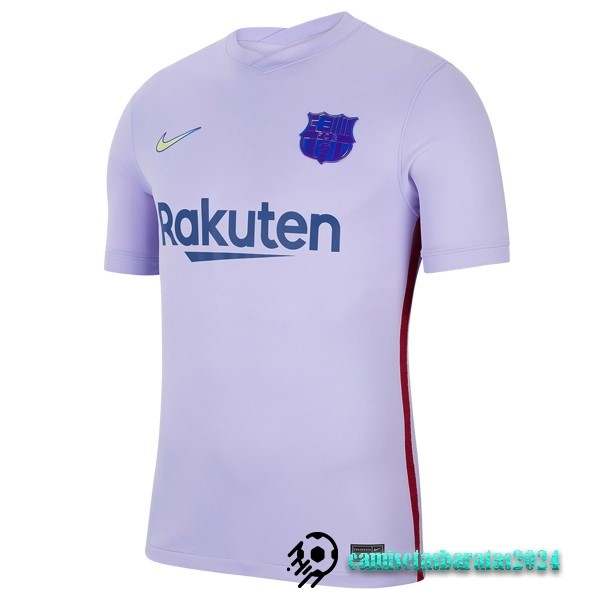 Replicas Segunda Camiseta Barcelona Retro 2021 2022 Purpura