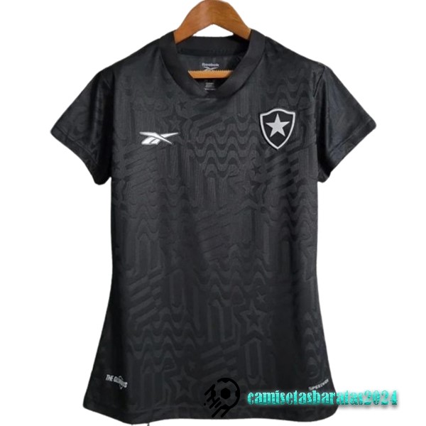 Replicas Segunda Camiseta Mujer Botafogo 2023 2024 Negro