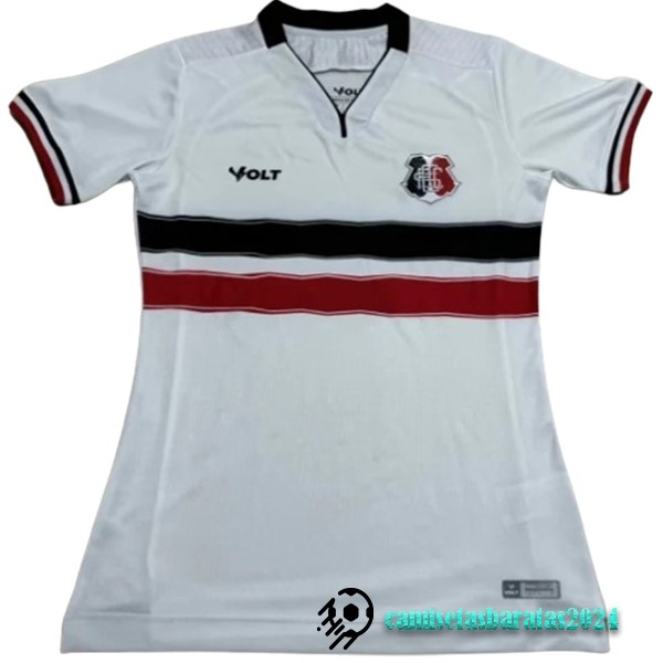 Replicas Segunda Camiseta Mujer Santa Cruz 2024 2025 Blanco