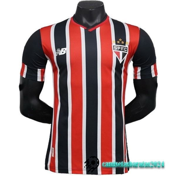 Replicas Segunda Jugadores Camiseta São Paulo 2024 2025 Rojo