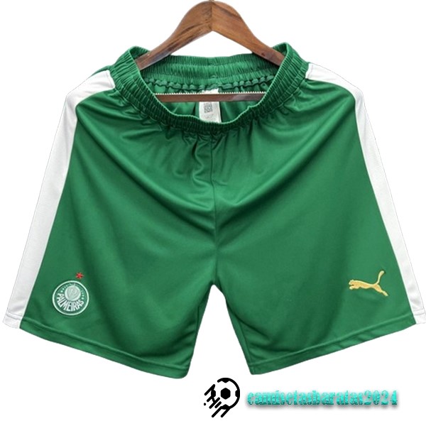 Replicas Segunda Pantalones Palmeiras 2024 2025 Verde
