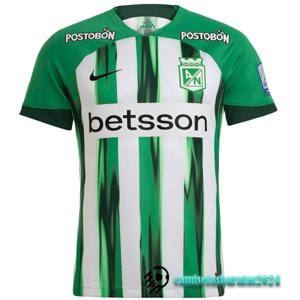 Replicas Tailandia Casa Camiseta Atlético Nacional 2024 2025 Verde