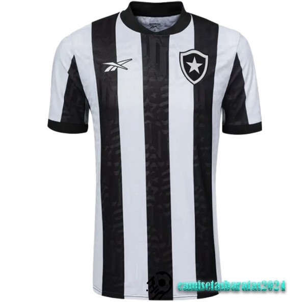 Replicas Tailandia Casa Camiseta Botafogo 2023 2024 Negro I Blanco