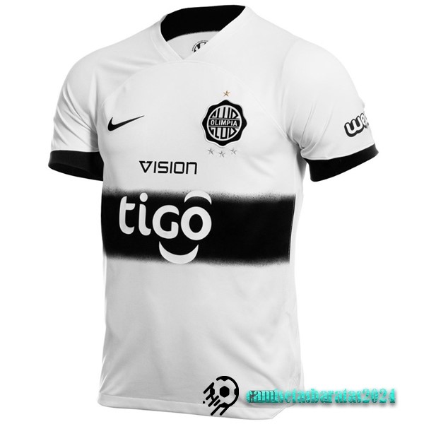 Replicas Tailandia Casa Camiseta Club Olimpia 2024 2025 Blanco