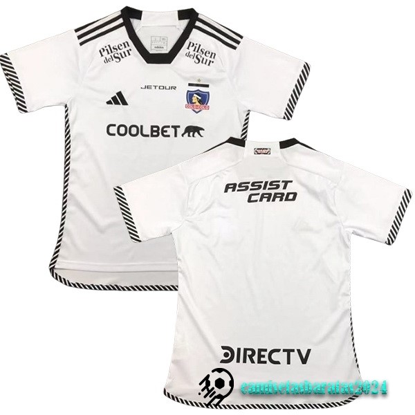 Replicas Tailandia Casa Camiseta Colo Colo 2024 2025 I Blanco
