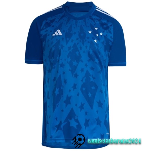 Replicas Tailandia Casa Camiseta Cruzeiro EC 2024 2025 Azul