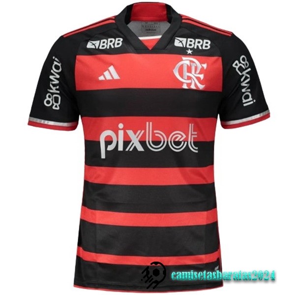 Replicas Tailandia Casa Camiseta Flamengo 2024 2025 Rojo