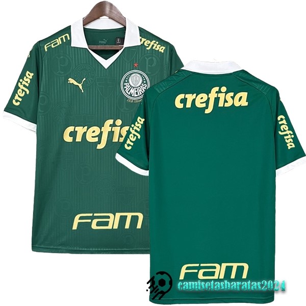 Replicas Tailandia Casa Camiseta Palmeiras 2024 2025 I Verde