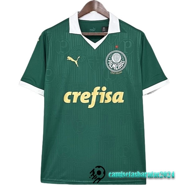 Replicas Tailandia Casa Camiseta Palmeiras 2024 2025 Verde