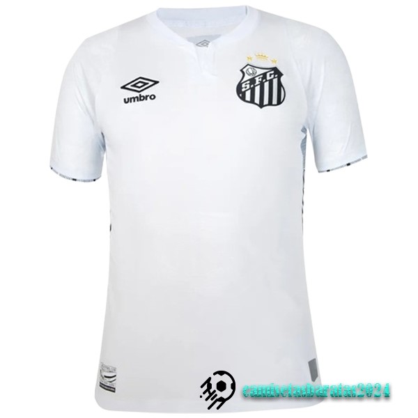 Replicas Tailandia Casa Camiseta Santos 2024 2025 Blanco