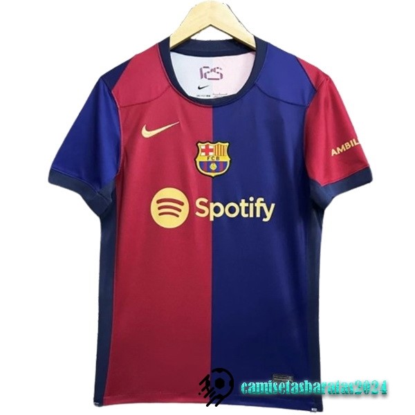 Replicas Tailandia Concepto Camiseta Barcelona 2024 2025 Rojo Azul