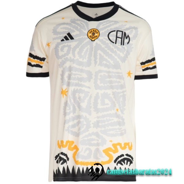 Replicas Tailandia Especial Camiseta Atlético Mineiro 2023 2024 Amarillo