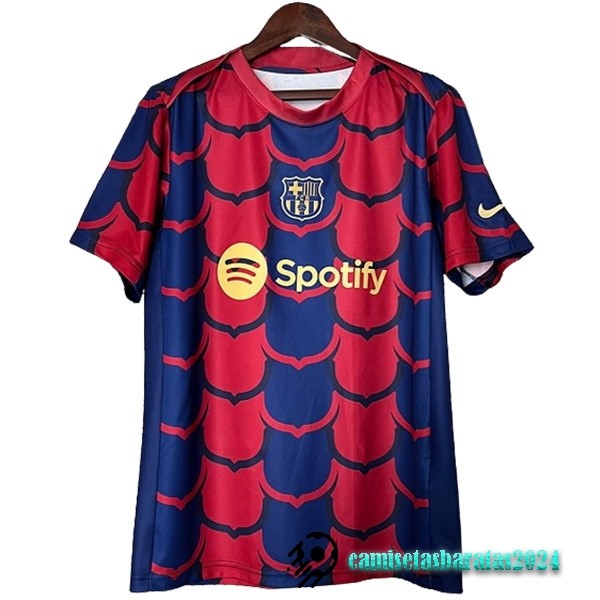 Replicas Tailandia Especial Camiseta Barcelona 2024 2025 Rojo Azul