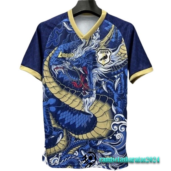Replicas Tailandia Especial Camiseta Japón 2024 Azul Amarillo