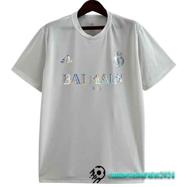 Replicas Tailandia Especial Camiseta Real Madrid 2023 2024 III Blanco