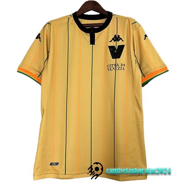 Replicas Tailandia Especial Camiseta Venezia 2023 2024 Amarillo