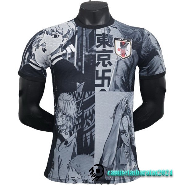 Replicas Tailandia Especial Jugadores Camiseta Japón 2024 Negro Gris