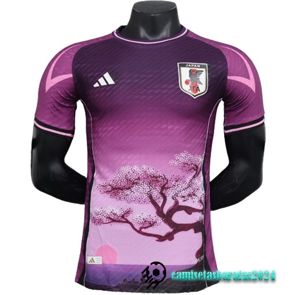 Replicas Tailandia Especial Jugadores Camiseta Japón 2024 Purpura Rosa