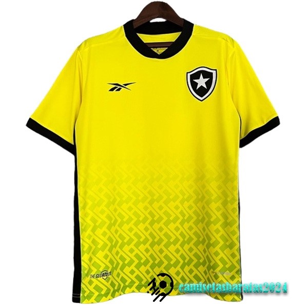Replicas Tailandia Portero Camiseta Botafogo 2023 2024 I Amarillo